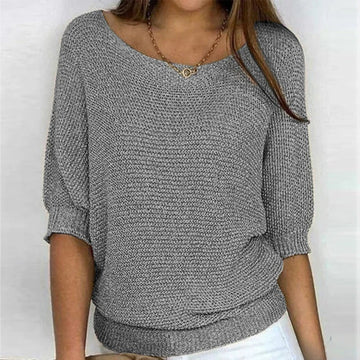 Batwing Scoop Neck Sweater