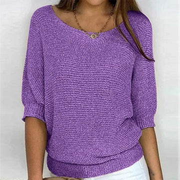 Batwing Scoop Neck Sweater