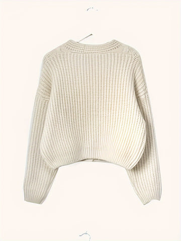 Chunky Cable Knit Cardigan