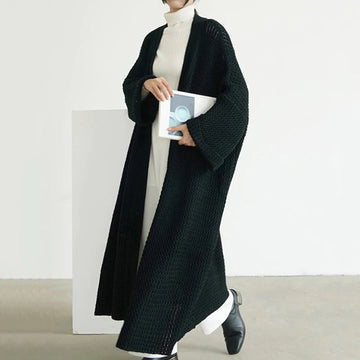 Chunky Knit Maxi Cardigan