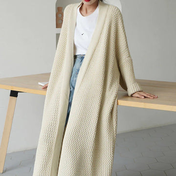 Chunky Knit Maxi Cardigan