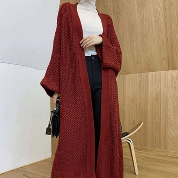 Chunky Knit Maxi Cardigan