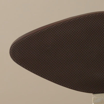 Close up of the textured outsole of the ankle boot