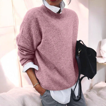 Drop Shoulder Longline Sweater