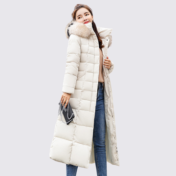 Fitted Longline Quilted Coat
