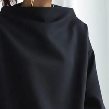 Funnel Neck Dolman Top