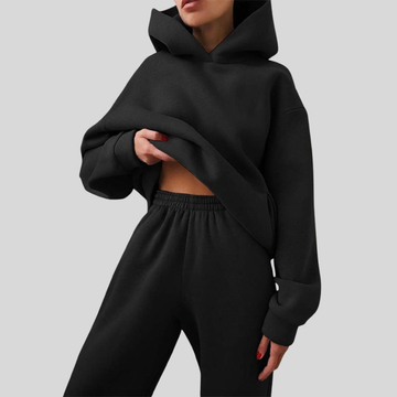 Hooded Top and Jogger Two Piece Set