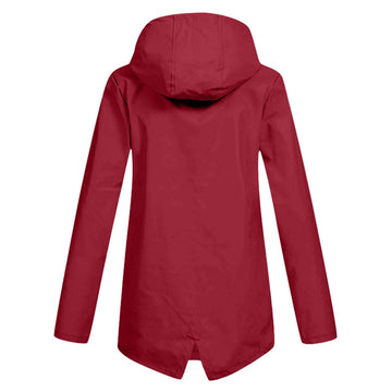 Hooded Utility Rain Parka