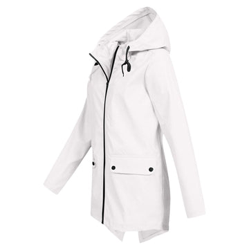 Hooded Utility Rain Parka