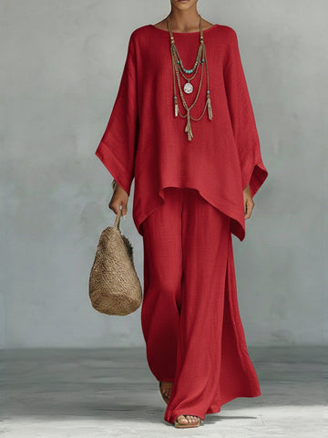 Linen Two Piece Set