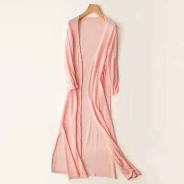 Long Open Front Cardigan