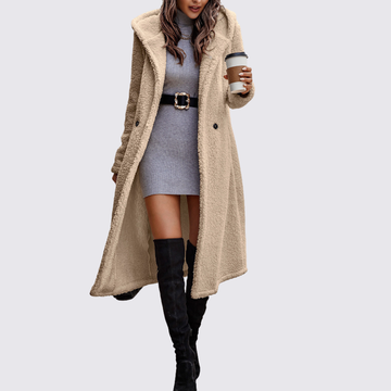 Longline Teddy Fleece Coat