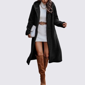 Longline Teddy Fleece Coat