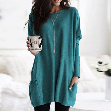 Longline Tunic Knit Sweater