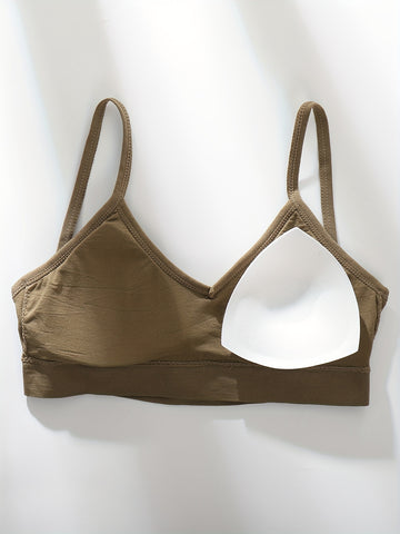 4 Pack Ribbed Bralette Set