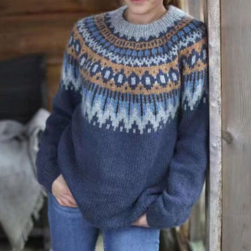 Nordic Fair Isle Knit Sweater