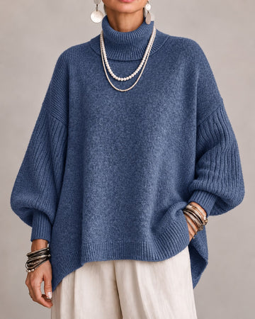 Oversized Turtleneck Sweater