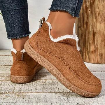Plush Lined Slip-On Boots