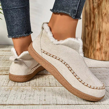 Plush Lined Slip-On Boots