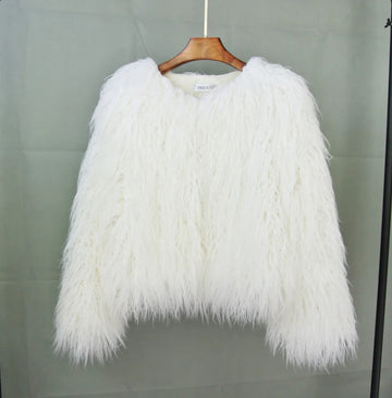 Shaggy Faux Fur Jacket