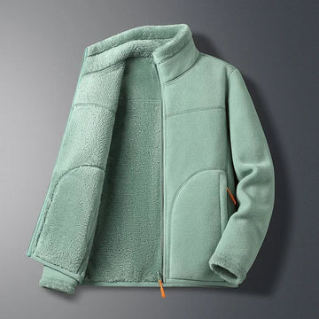 Sherpa Fleece Zip Jacket
