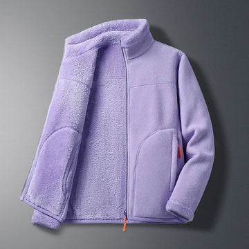 Sherpa Fleece Zip Jacket