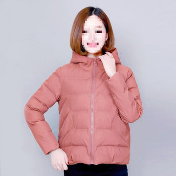 Short Hooded Puffer Jacket