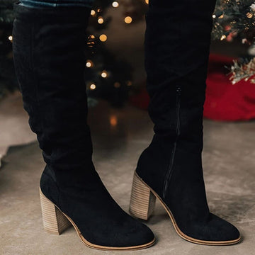 Slouch Knee High Boots