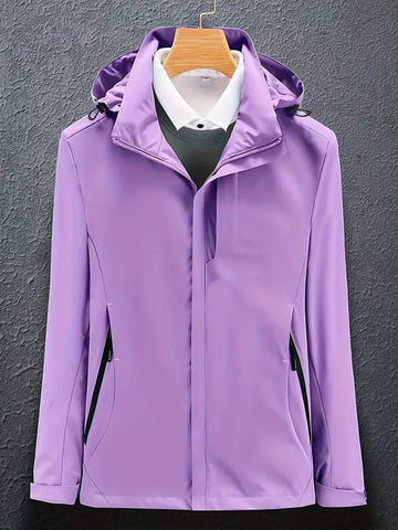 Soft Shell Hooded Jacket