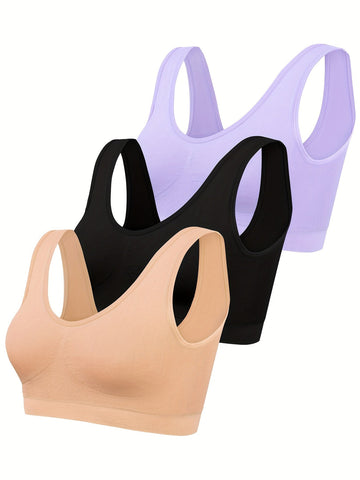 Three Pack Bralette Set