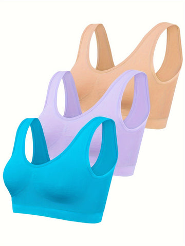 Three Pack Bralette Set