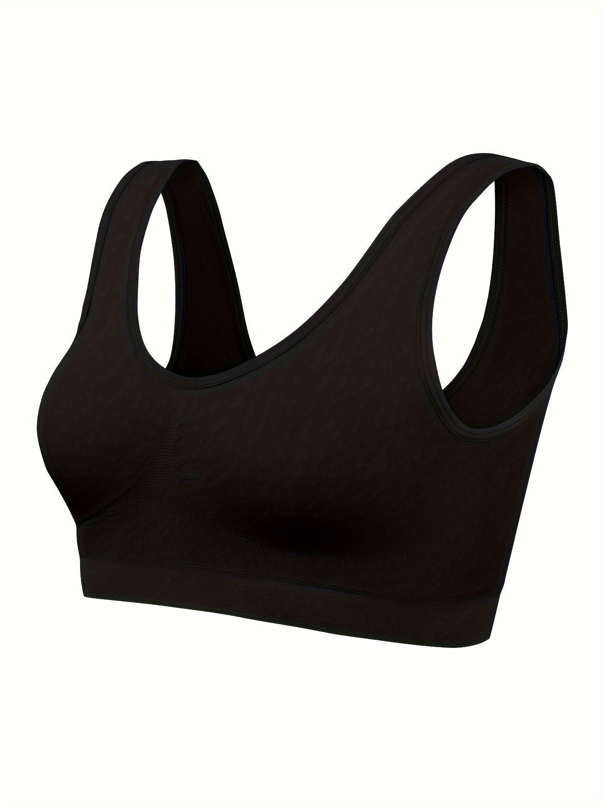Black wireless bralette from the three pack