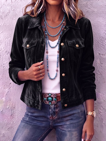 Velvet Western Jacket