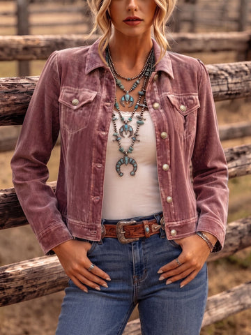 Velvet Western Jacket
