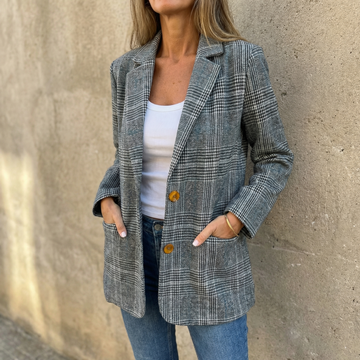 Classic Glen Plaid Blazer