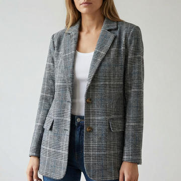 Classic Glen Plaid Blazer