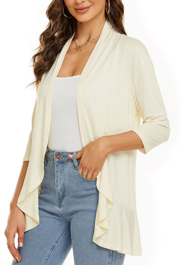 Lightweight Open Drape Cardigan