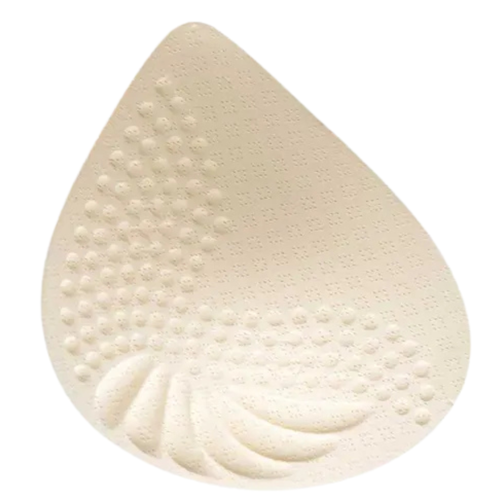 Removable cup insert with a textured inner face