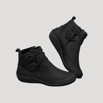 Wrap Strap Ankle Boots